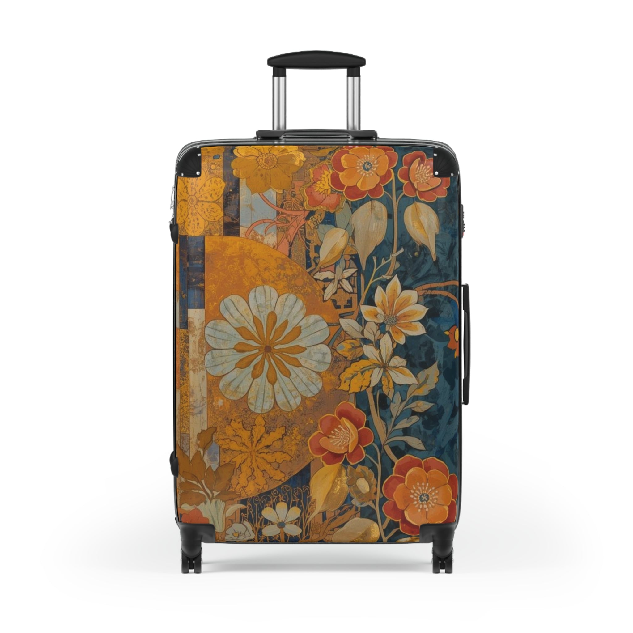Floral Carry On Luggage Rosetta Creative Travel Bag - Rosetta Creative Boutique
